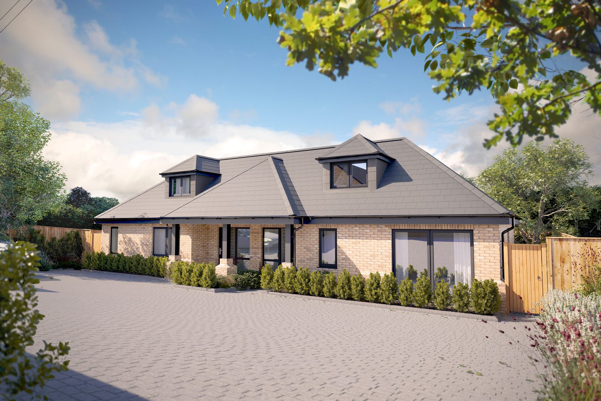 Birch Mews, Plots 3 and 4, semi-detached pair